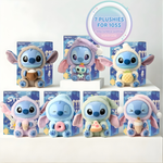 Load image into Gallery viewer, All 7 Plush Set (Complete Collection) - Labubu Stitch Official ©Disney - Limited Edition
